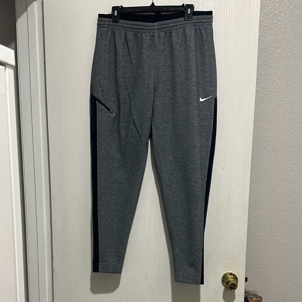 Nike Gray Sweatpants with Elastic Cuffs
